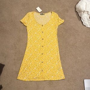 FLORAL T SHIRT DRESS